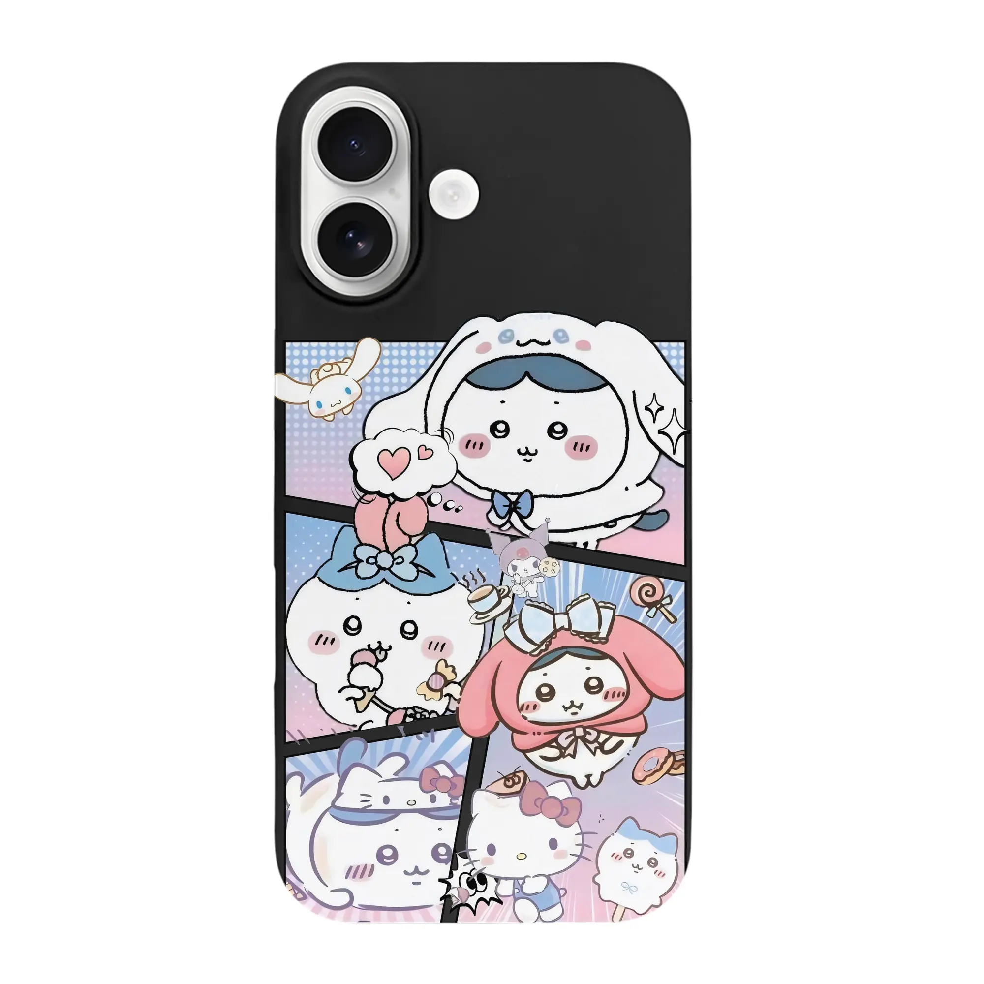 ちい が わ グッズ ハチワレ - iPhone 17 シリーズ シリコンケース 薄型 耐衝撃 指紋防止 ソフトタッチカバー 精密フィット 傷防止 保護ケース iPhone 17/17 Air/17 Pro/17 Pro Max 対応